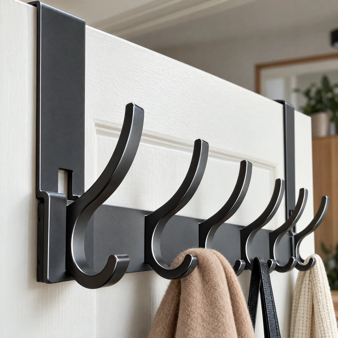 Deurhanger met 6 of 7 haken
