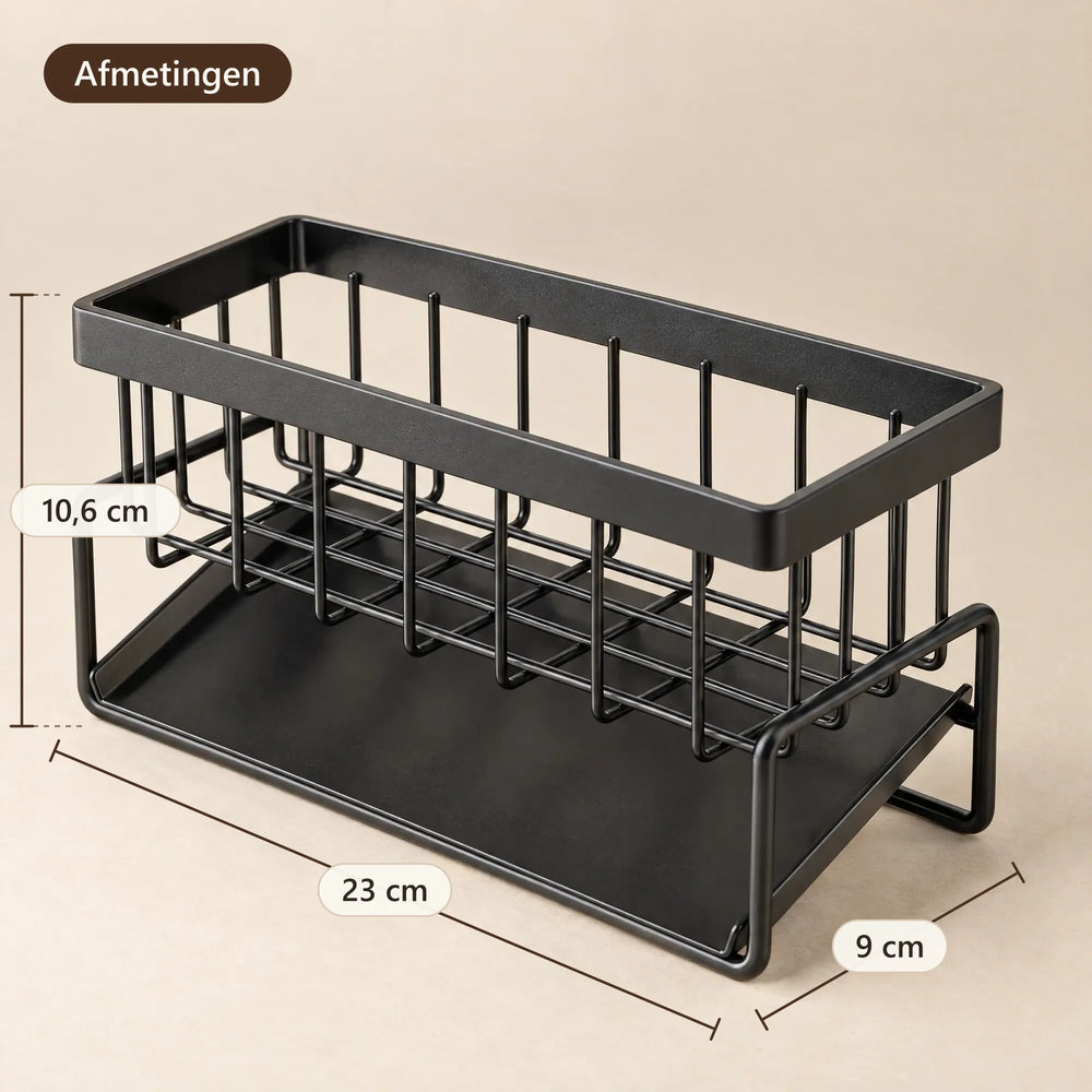 Afmetingen van de organizer: 23 × 9 × 10,6 cm