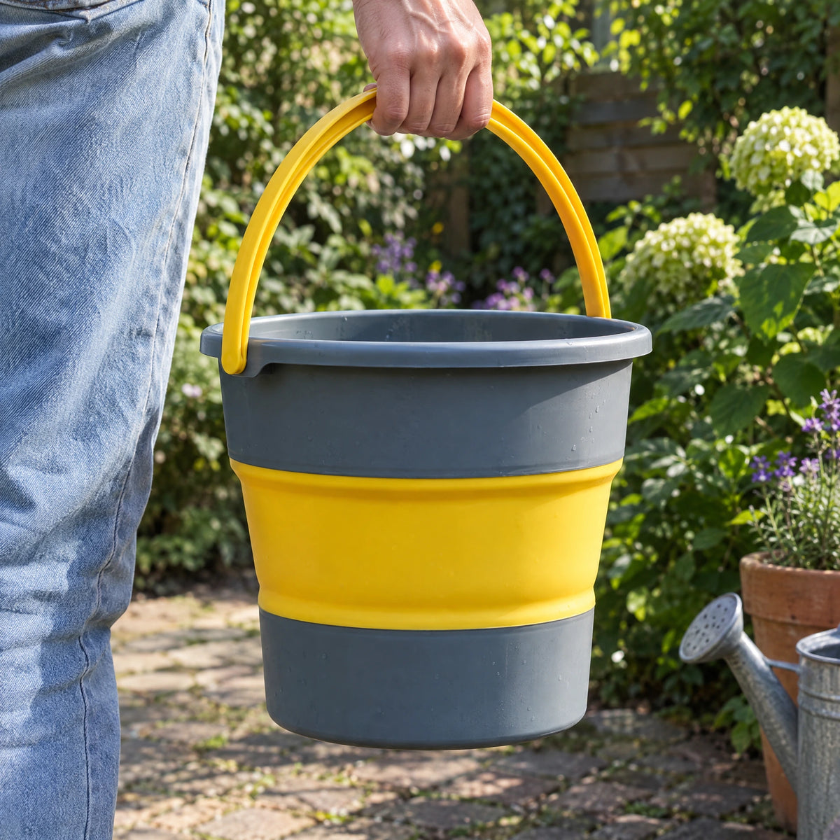 Opvouwbare emmer 10 liter